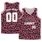 Personalized Coors Light Pink Cheetah Men's Tank Top