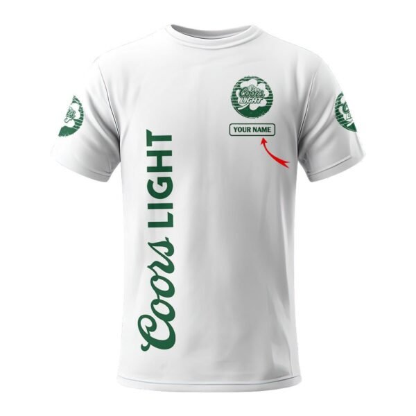 Personalized Coors Light St Patrick's Day T-Shirt