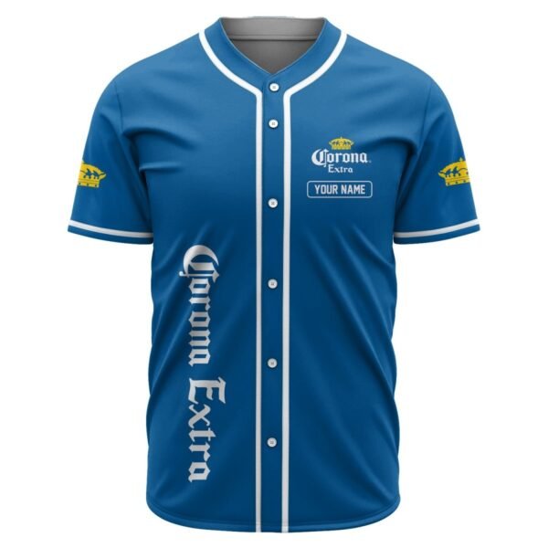 Personalized Corona Extra Happy Father's Day Baseball Jersey