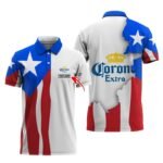 Personalized Corona Extra Puerto Rico Polo Shirt