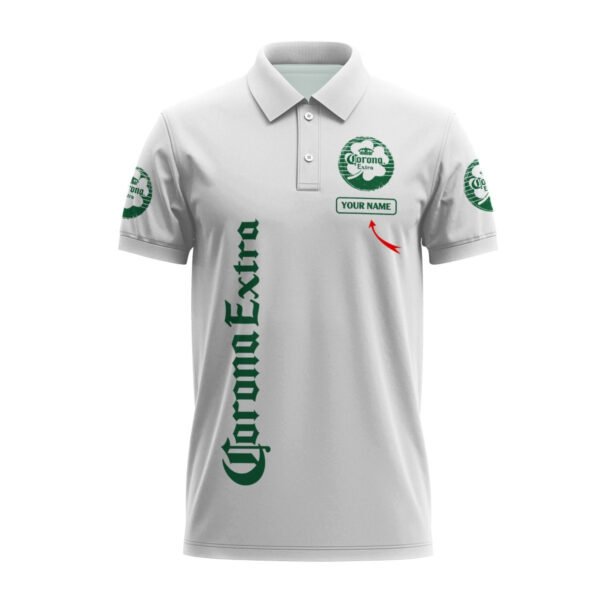Personalized Corona Extra St Patrick's Day Polo Shirt