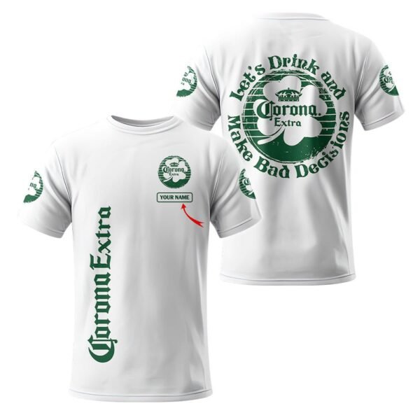 Personalized Corona Extra St Patrick's Day T-Shirt