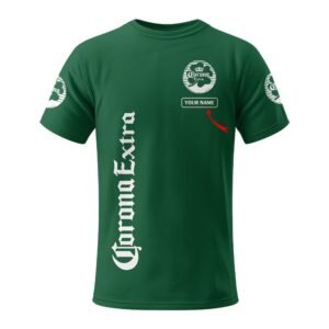 Personalized Corona Extra St Patrick's Day T-Shirt - Flexiquor.com