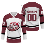 Personalized Dr Pepper Hockey Jersey