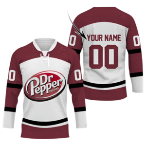 Personalized Dr Pepper Hockey Jersey