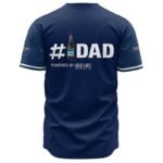 Personalized Great Lakes Happy Father's Day Baseball Jersey