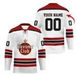 Personalized Havana Club Color Stripe Hockey Jersey