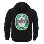 Personalized Heineken Quarter Zip Hooded Sweatshirt