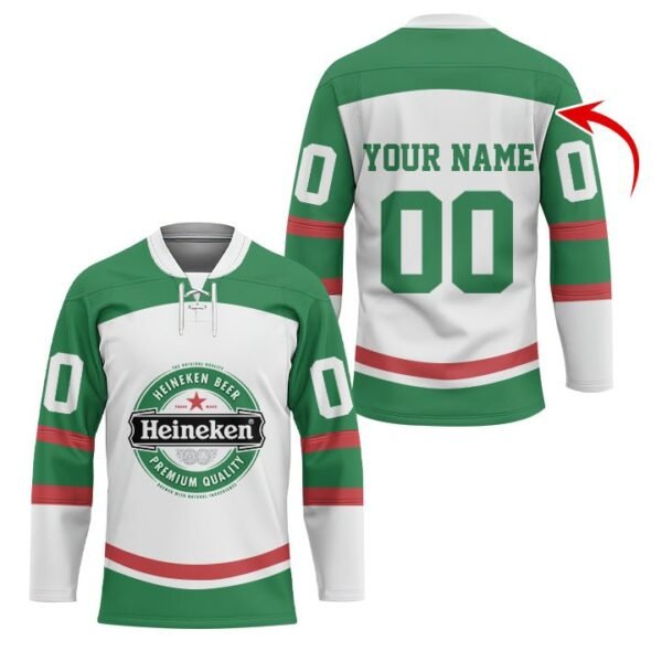 Personalized Heineken Hockey Jersey