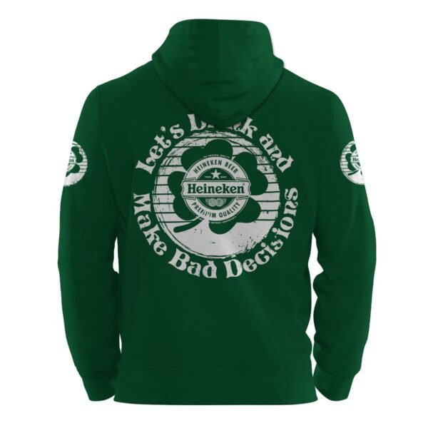 Personalized Heineken St Patrick's Day Hoodie & Zip Hoodie