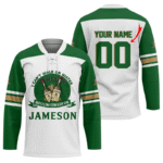 Personalized Jameson Can Stagger On Hockey Jersey