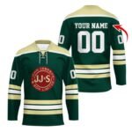 Personalized Jameson Color Stripe Hockey Jersey