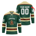 Personalized Jameson Color Stripe Hockey Jersey