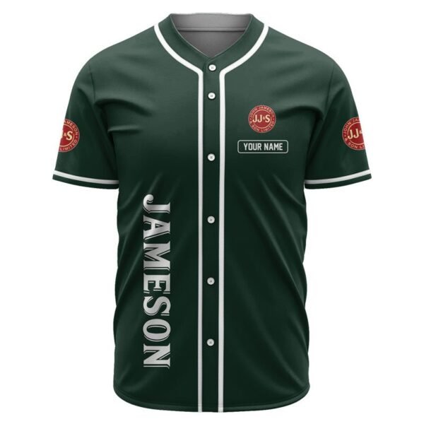 Personalized Jameson Happy Father's Day Baseball Jersey