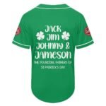 Personalized Jameson Jack Jim Johnny Baseball Jersey