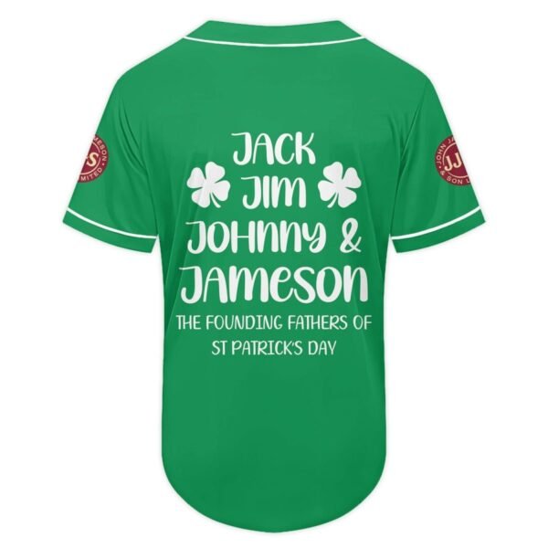 Personalized Jameson Jack Jim Johnny Baseball Jersey