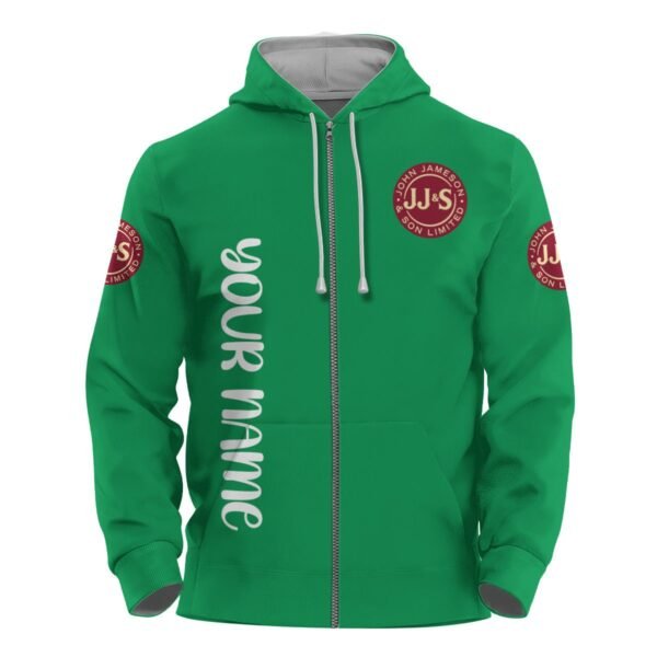 Personalized Jameson Jack Jim Johnny Hoodie & Zip Hoodie