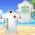 Personalized Jameson Jack Jim Johnny Men's Plus Size Polo Shirt