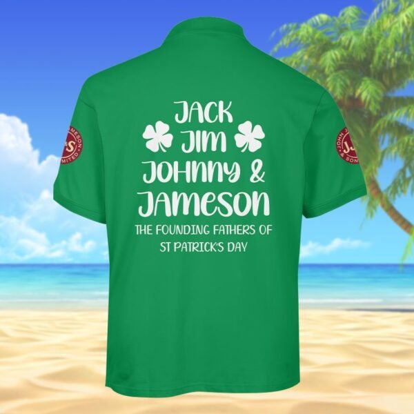 Personalized Jameson Jack Jim Johnny Men's Plus Size Polo Shirt