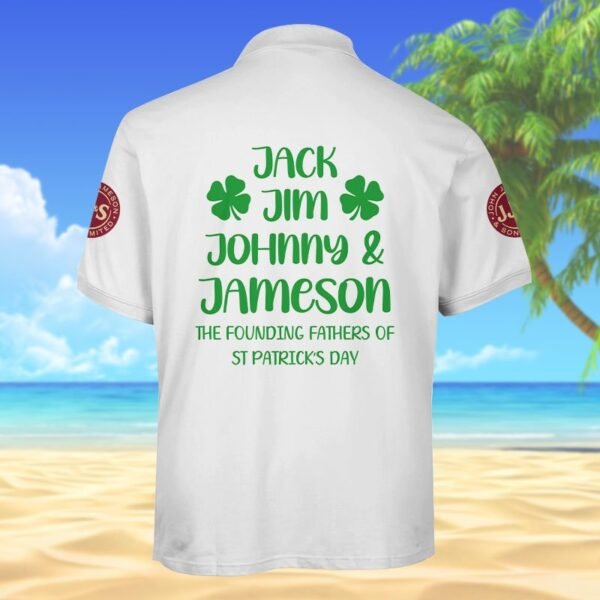 Personalized Jameson Jack Jim Johnny Men's Plus Size Polo Shirt