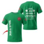 Personalized Jameson Jack Jim Johnny T-Shirt