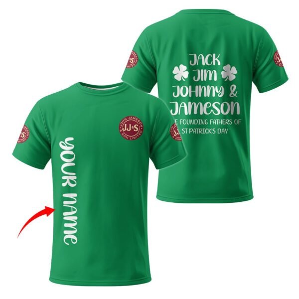 Personalized Jameson Jack Jim Johnny T-Shirt