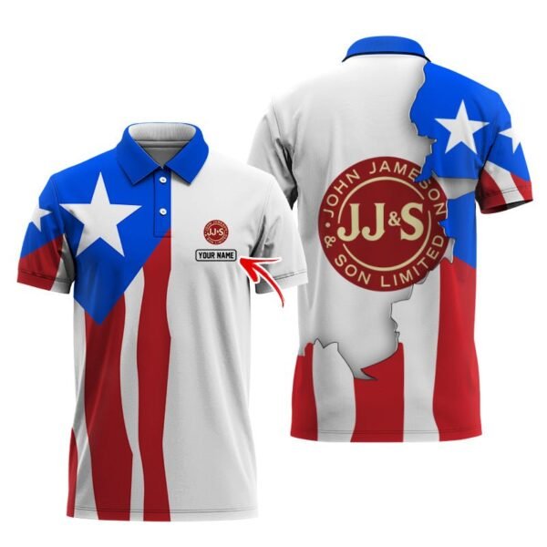 Personalized Jameson Puerto Rico Polo Shirt
