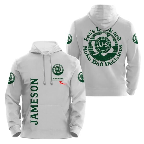 Personalized Jameson St Patrick's Day Hoodie & Zip Hoodie