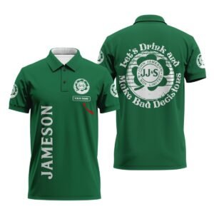 Personalized Jameson St Patrick's Day Polo Shirt