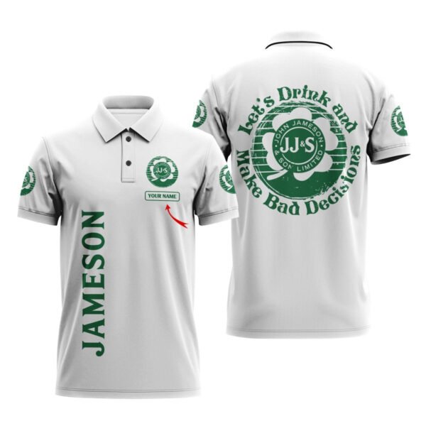 Personalized Jameson St Patrick's Day Polo Shirt