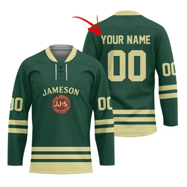 Personalized Jameson Stripe Hockey Jersey
