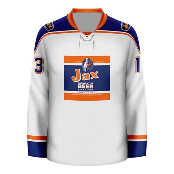 Personalized Jax Pilsner Style Hockey Jersey