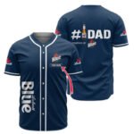 Personalized Labatt Blue Happy Father's Day Baseball Jersey