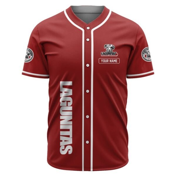 Personalized Lagunitas Happy Father's Day Baseball Jersey