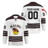 Personalized Malibu Color Stripe Hockey Jersey