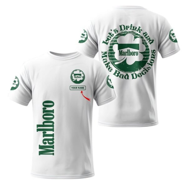 Personalized Marlboro St Patrick's Day T-Shirt