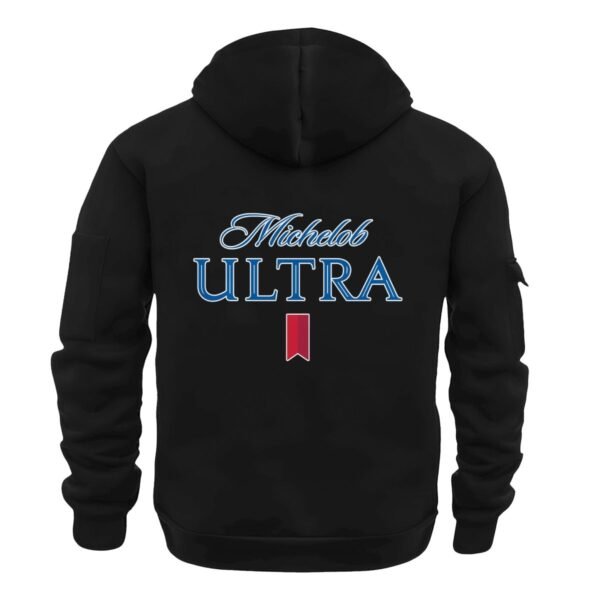 Personalized Michelob Ultra Quarter Zip Hooded Sweatshirt