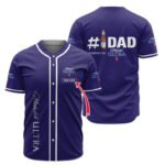 Personalized Michelob Ultra Happy Father's Day Baseball Jersey