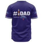 Personalized Michelob Ultra Happy Father's Day Baseball Jersey