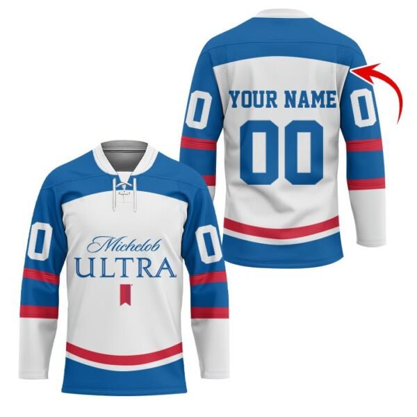 Personalized Michelob Ultra Hockey Jersey