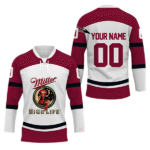Personalized Miller High Life Hockey Jersey