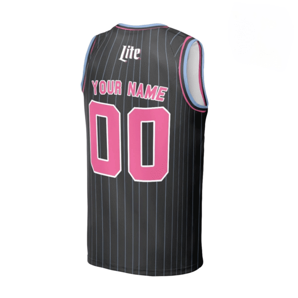 Personalized Miller Lite Black Pink Men's Tank Top