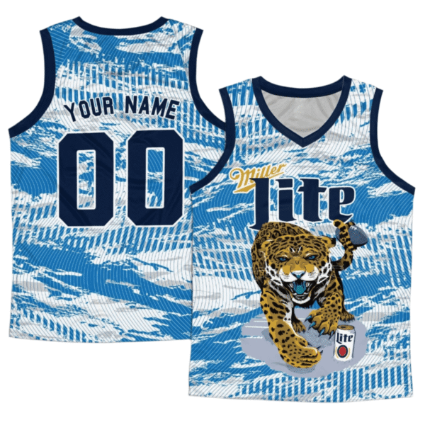 Personalized Miller Lite Cheetah Men's Tank Top