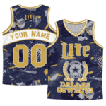 Personalized Miller Lite Dallas Cowboys Men's Tank Top