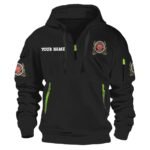 Personalized Miller Lite Quarter Zip Hooded Sweatshirt