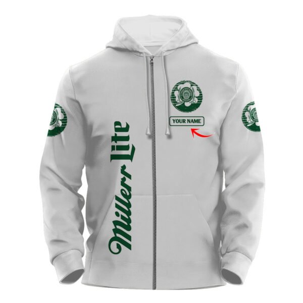 Personalized Miller Lite St Patrick's Day Hoodie & Zip Hoodie