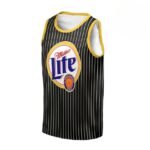 Personalized Miller Lite Striped Men's Tank Top