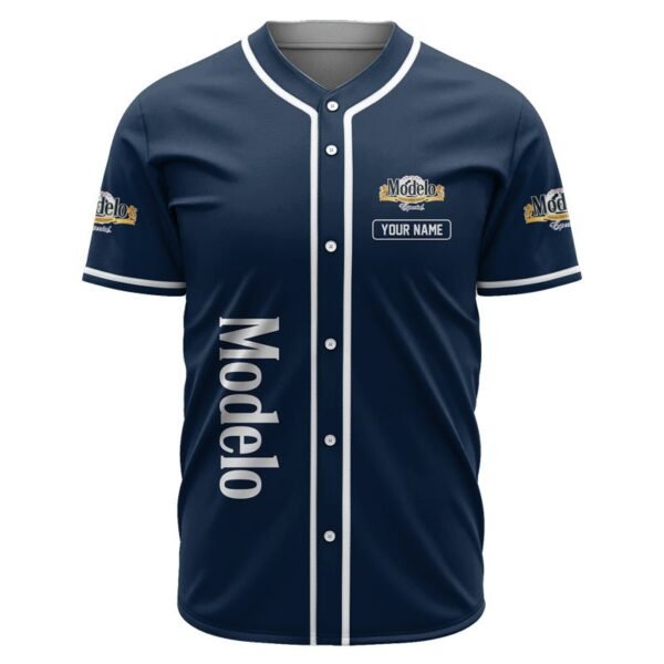 Personalized Modelo Happy Father's Day Baseball Jersey