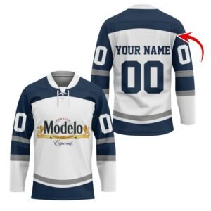 Personalized Modelo Hockey Jersey - Flexiquor.com