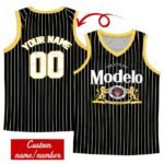 Personalized Modelo Striped Men's Tank Top